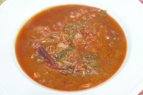 Polévka z kapusty a červené řepy – Snadné recept z Ostatní státy kuchyně, hotový za 30 - 45 minut